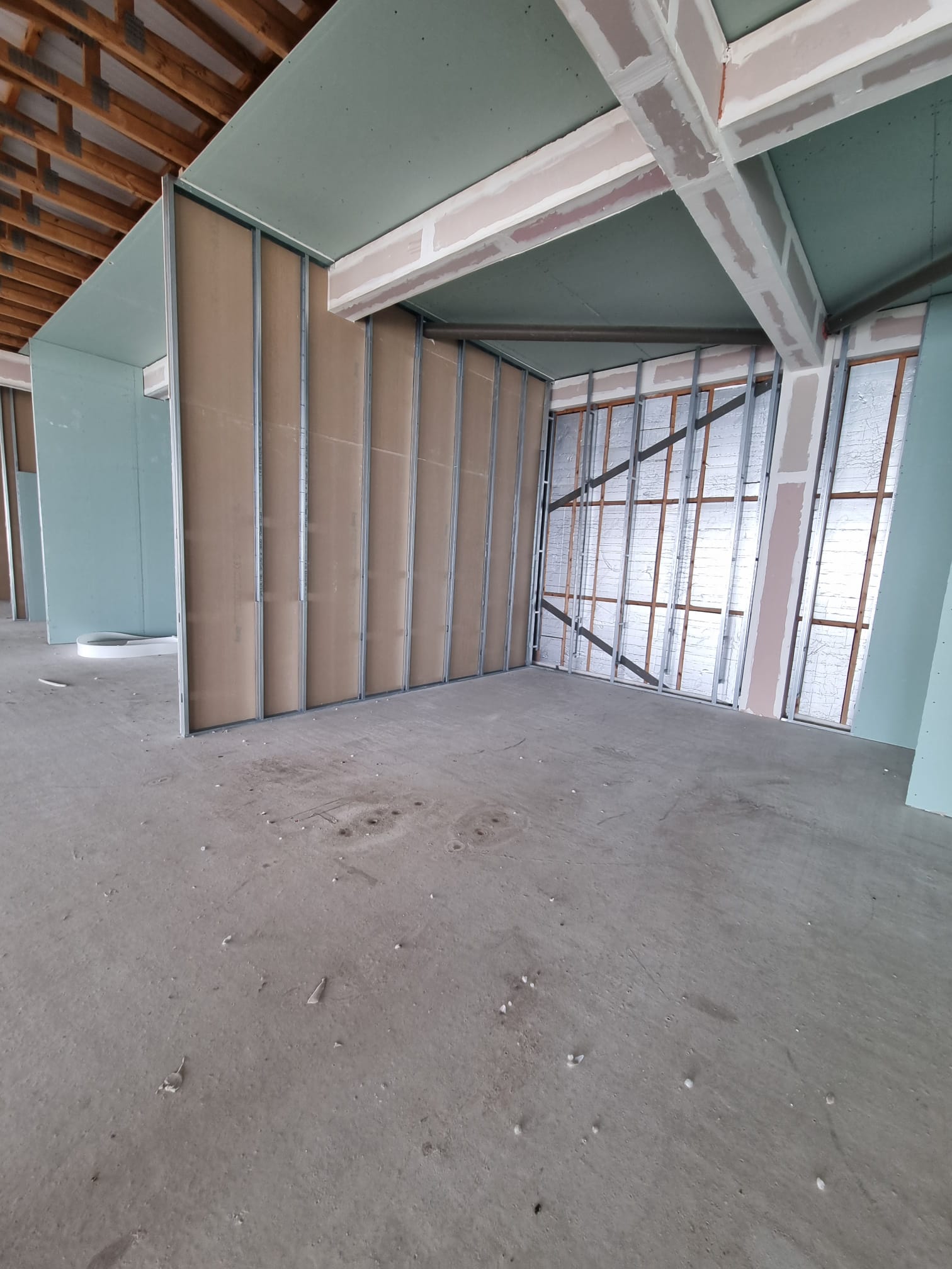 A room that is under construction or renovation