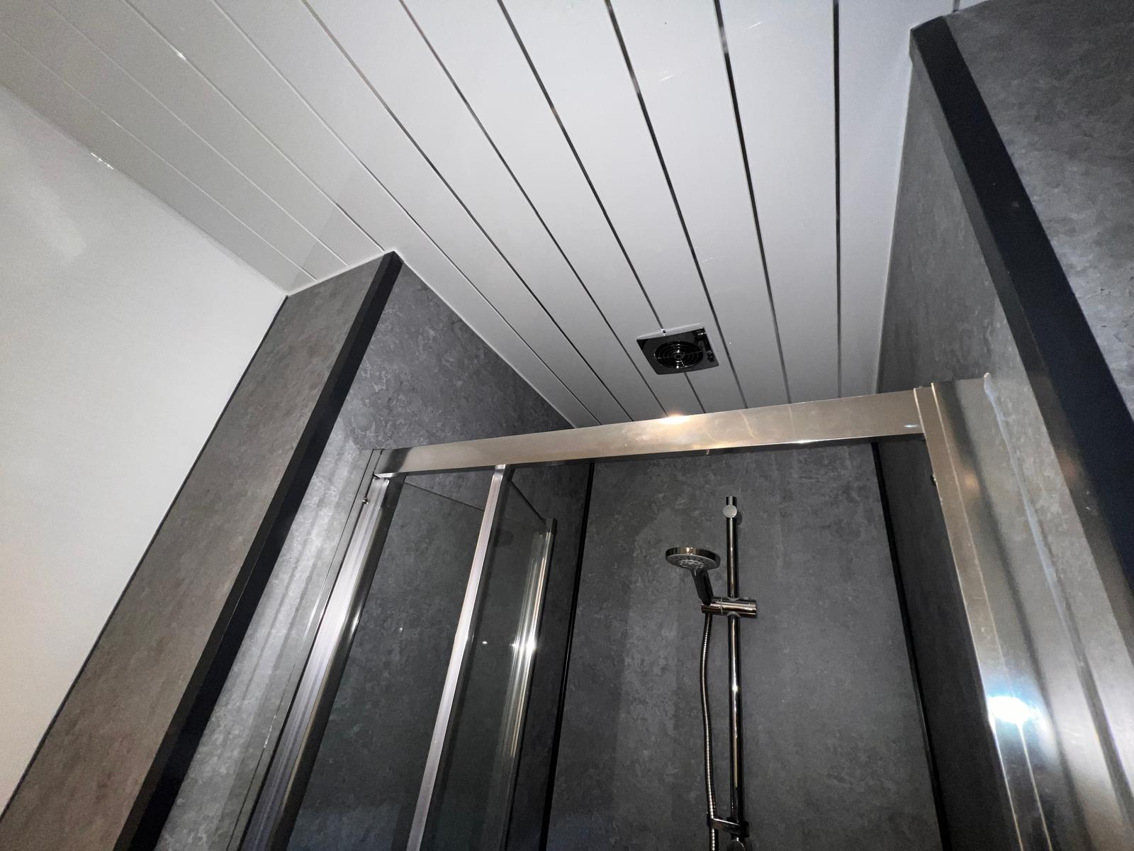 A modern bathroom with a minimalist design